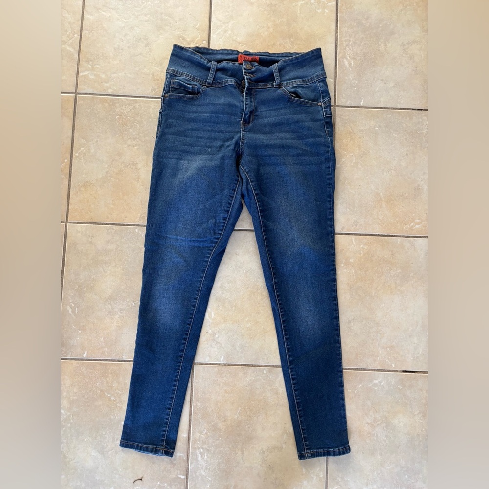 Wax Jean Women's Deep Blue Skinny Jeans